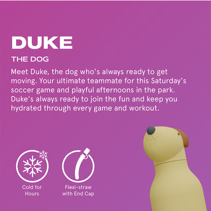 Asobu Bestie Animal termo drikkedunk, 460 ml. - Hund