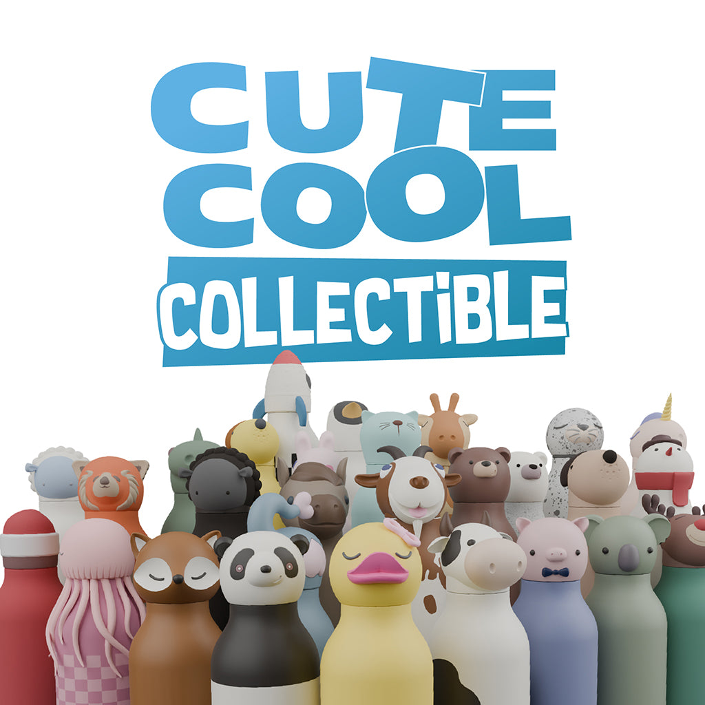 Asobu Bestie Animal termo drikkedunk, 460 ml. - Hest