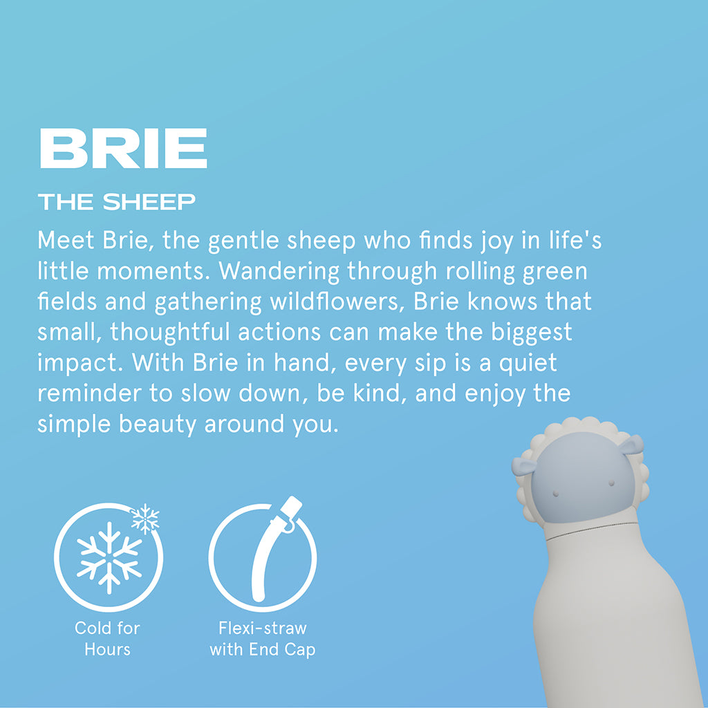 Asobu Bestie Animal termo drikkedunk, 460 ml. - Får