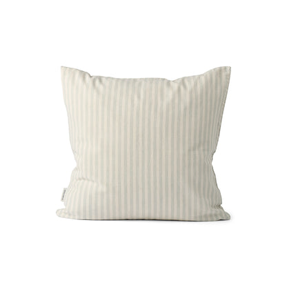 Studio Feder Sienna pude, 50 x 50 cm - Soft mint stripe
