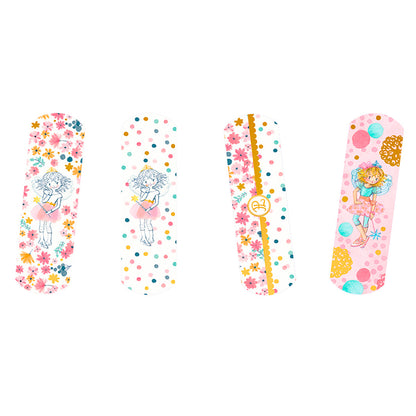 Prinsesse Lillefe plaster m. glitter