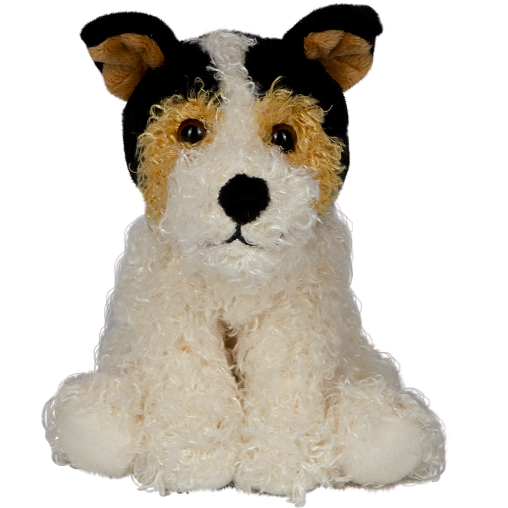 Spiegelburg bamse, Hundehvalp - Foxterrier Boomer i kurv