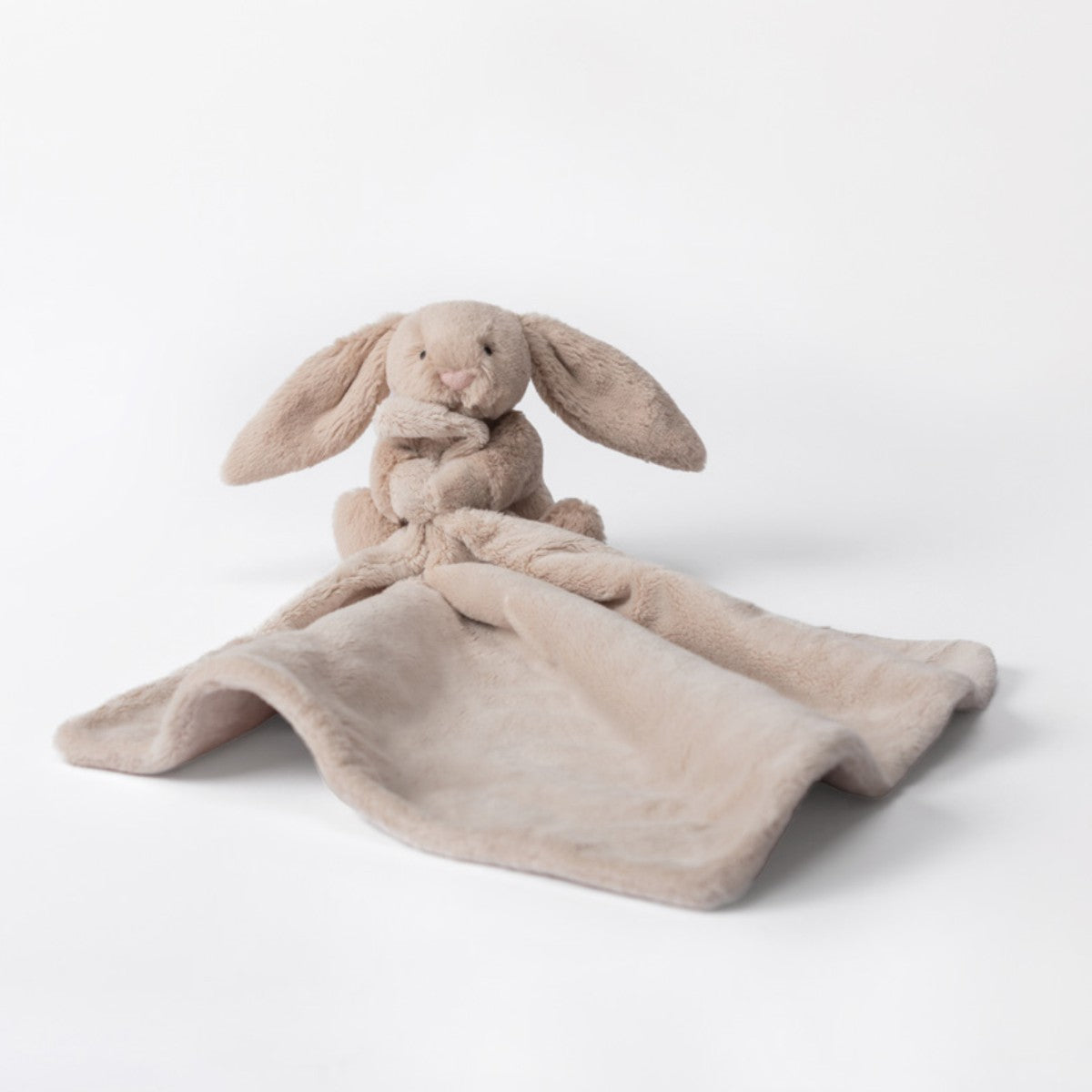 Baby Jellycat bamse, Bashful nusseklud - Beige kanin