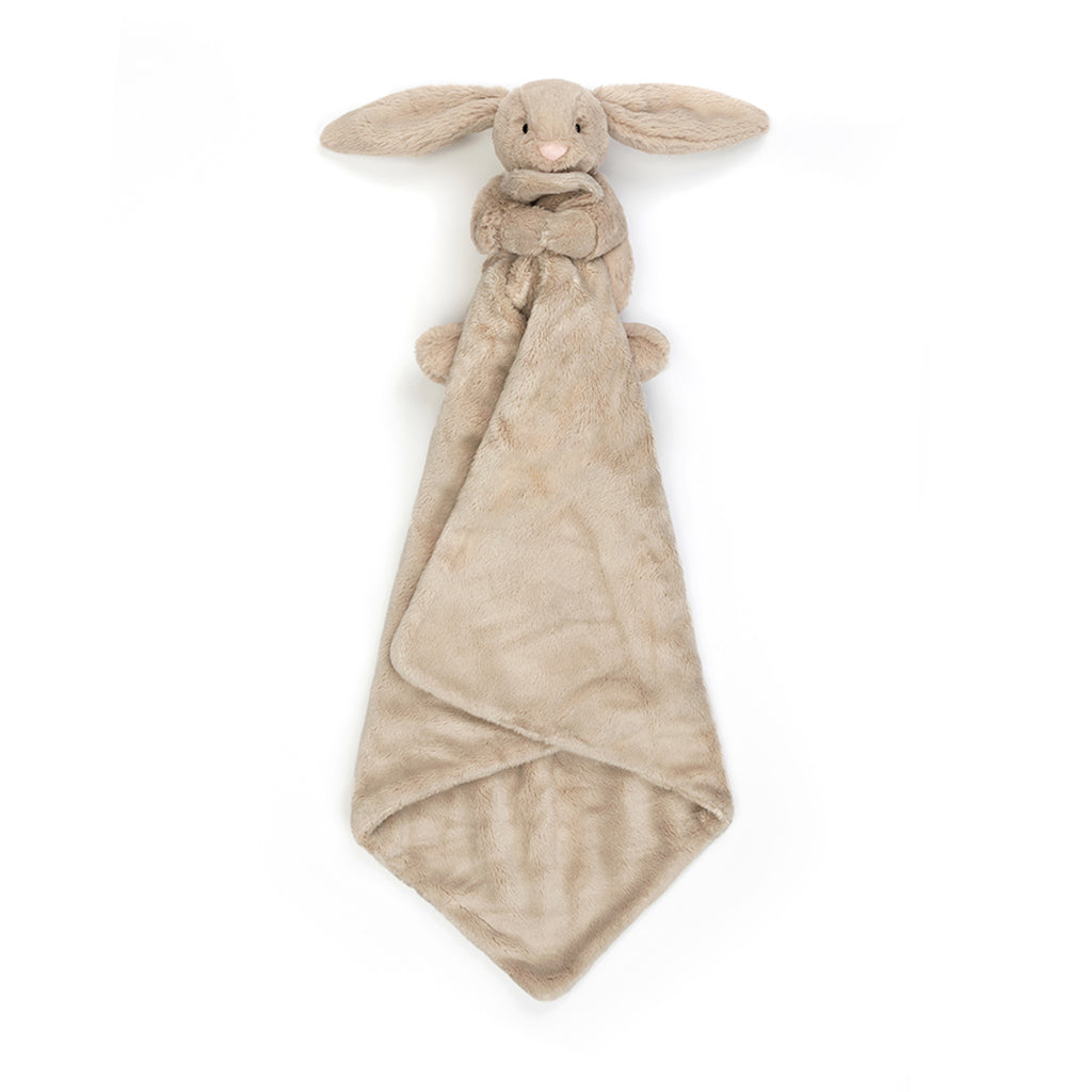 Baby Jellycat bamse, Bashful nusseklud - Beige kanin