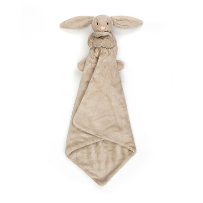 Baby Jellycat bamse, Bashful nusseklud - Beige kanin