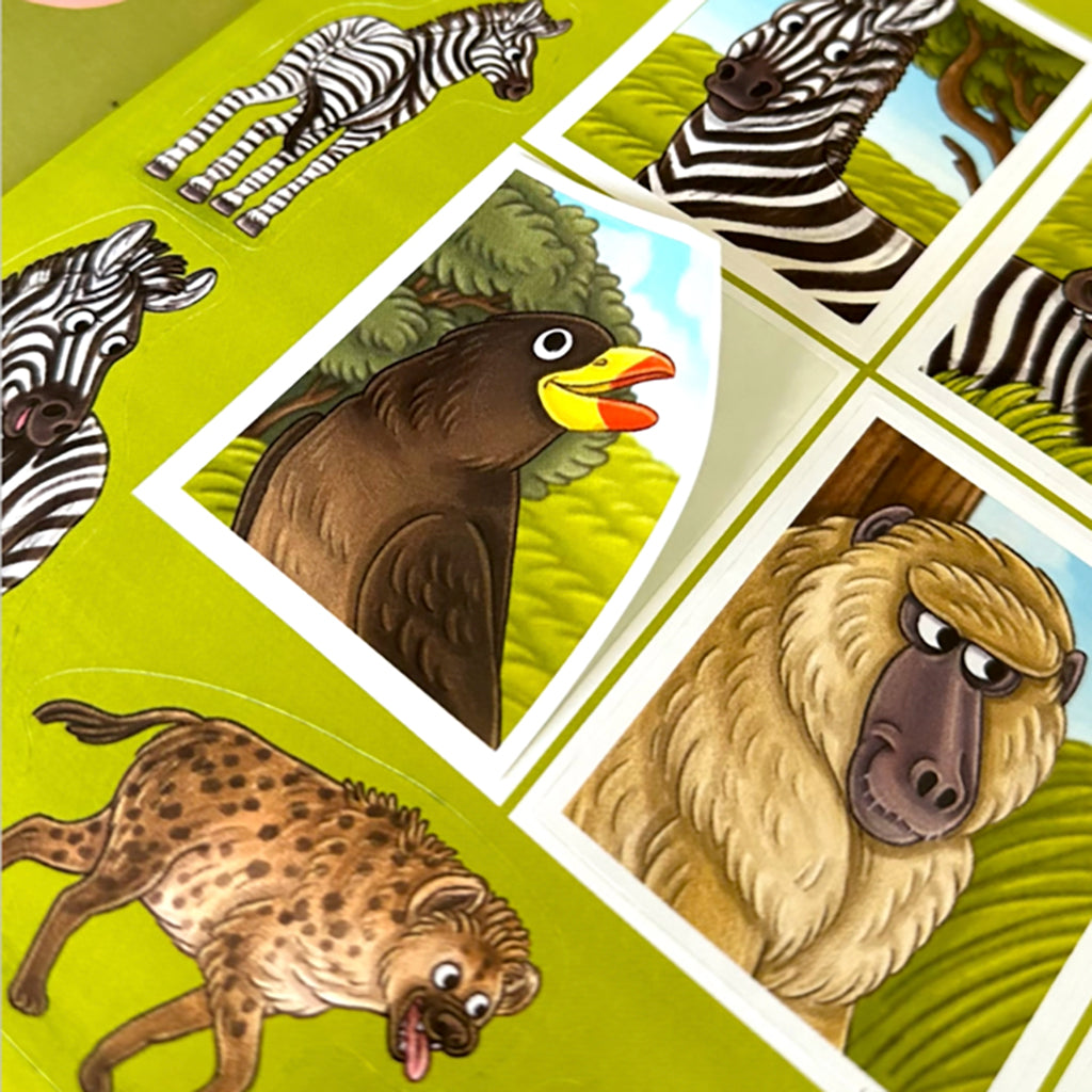 Forlaget Bolden, Naturens verden – med klistermærker – Atlas Verdens dyr