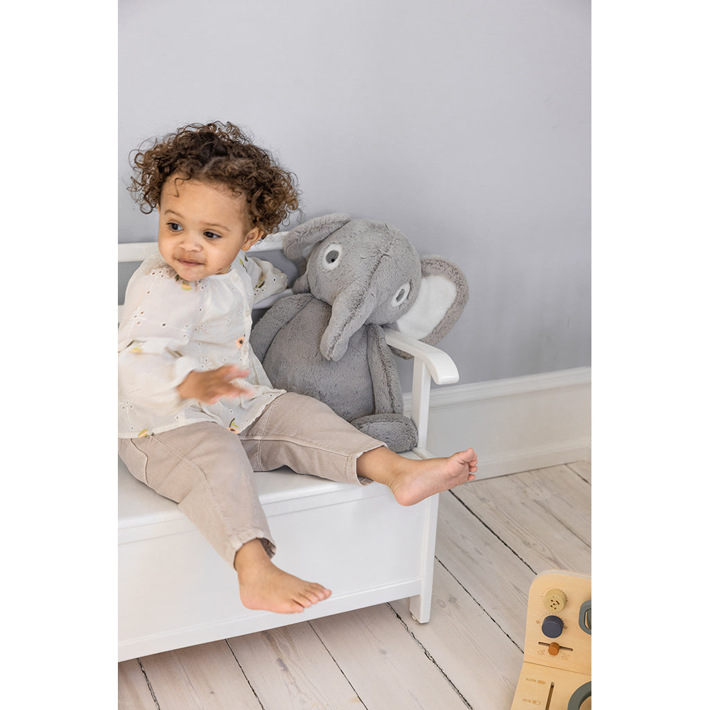 Sebra bamse, Elefanten Finley - 38 cm