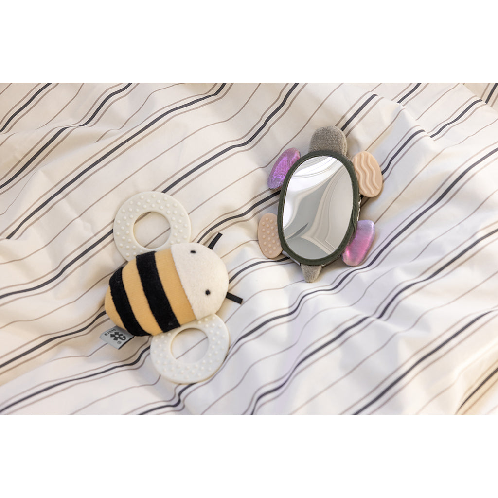 Sebra Aktivitetsrangle med spejl, skildpadden Turbo