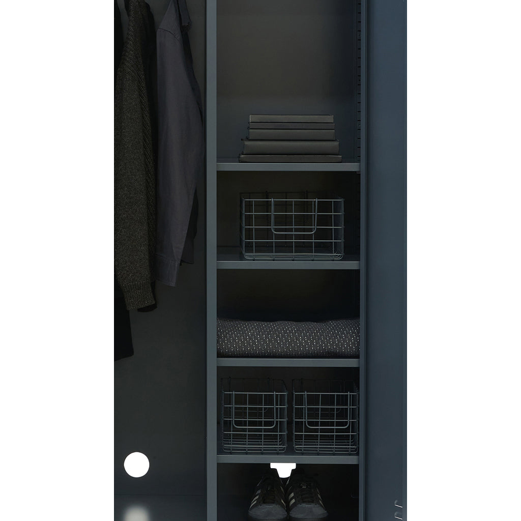 Mustard Made Baskets, sæt m. 3 trådkurve - Slate  ORDRE EFTER 11/12-25 BLIVER FØRST LEVERET I JANUAR 26