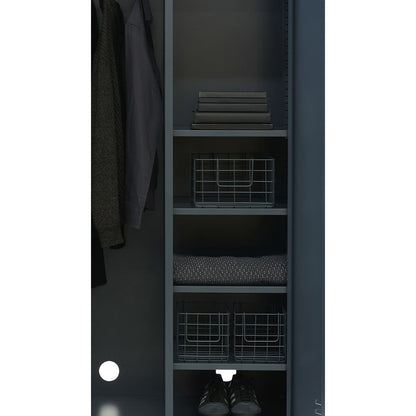 Mustard Made Baskets, sæt m. 3 trådkurve - Slate  ORDRE EFTER 11/12-25 BLIVER FØRST LEVERET I JANUAR 26