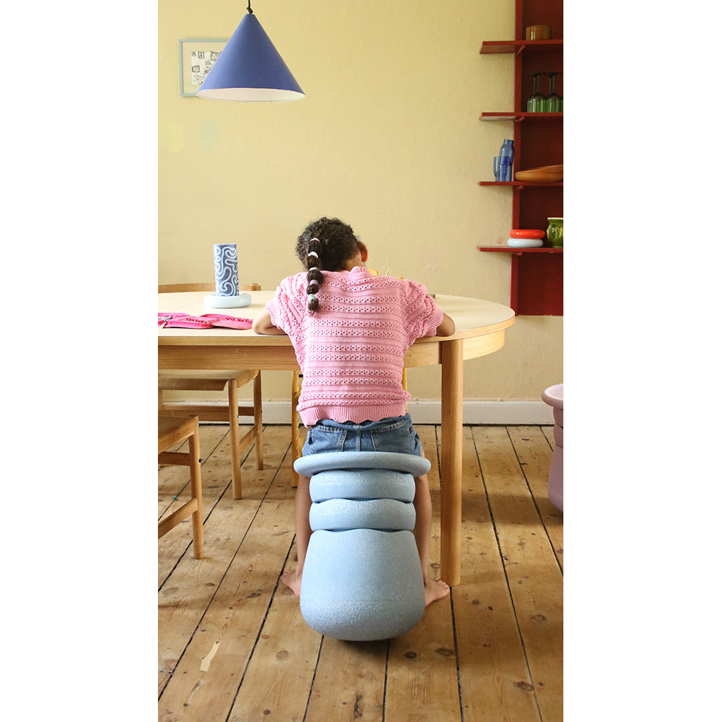 Stapelstein® Dynamic all Light blue, balance skammel