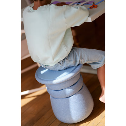 Stapelstein® Dynamic all Light blue, balance skammel