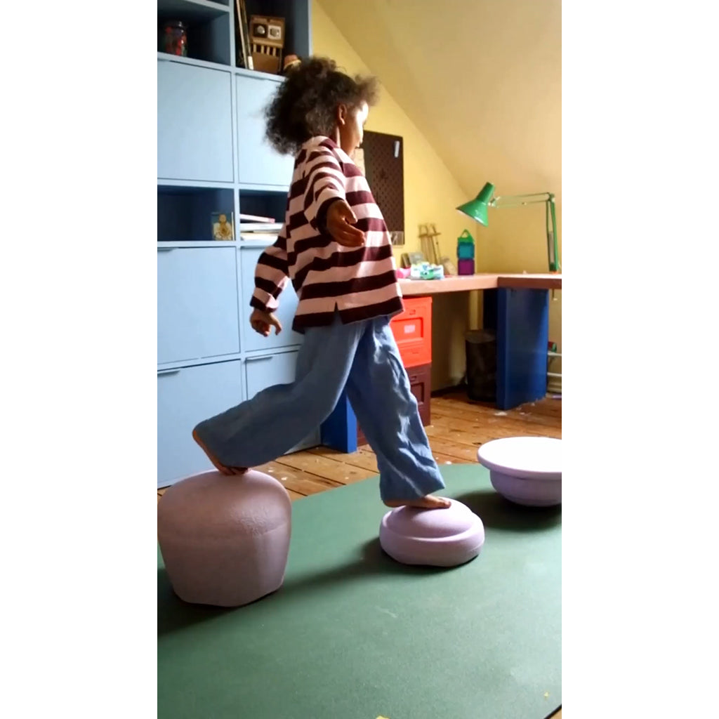 Stapelstein® Dynamic all Light violet, balance skammel