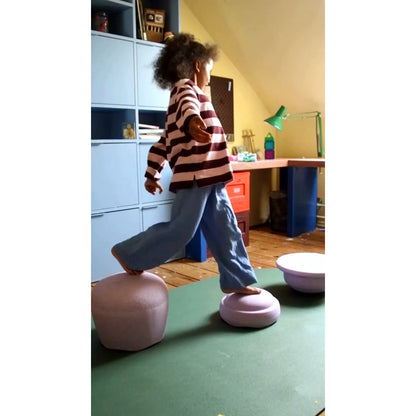 Stapelstein® Dynamic all Light violet, balance skammel