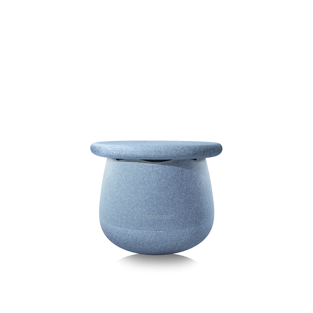 Stapelstein® Dynamic small Light blue, balance skammel