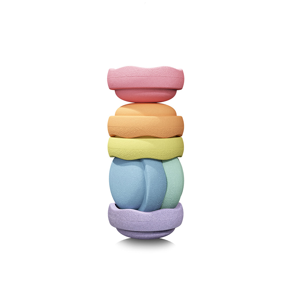 Stapelstein® Original rainbow pastel