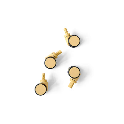 Modu Hjul til opbevaringskasse, 4 stk. - Honey Yellow