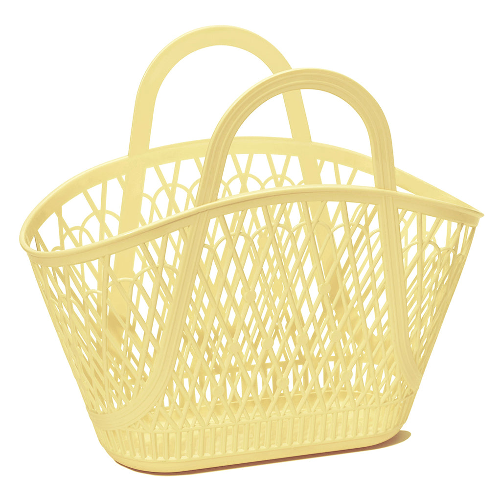 Sun Jellies Betty basket, Yellow