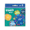 TIMIO Disc Set 3, Eventyr, tiden, grøntsager, alfabet A-L og alfabet M-Z