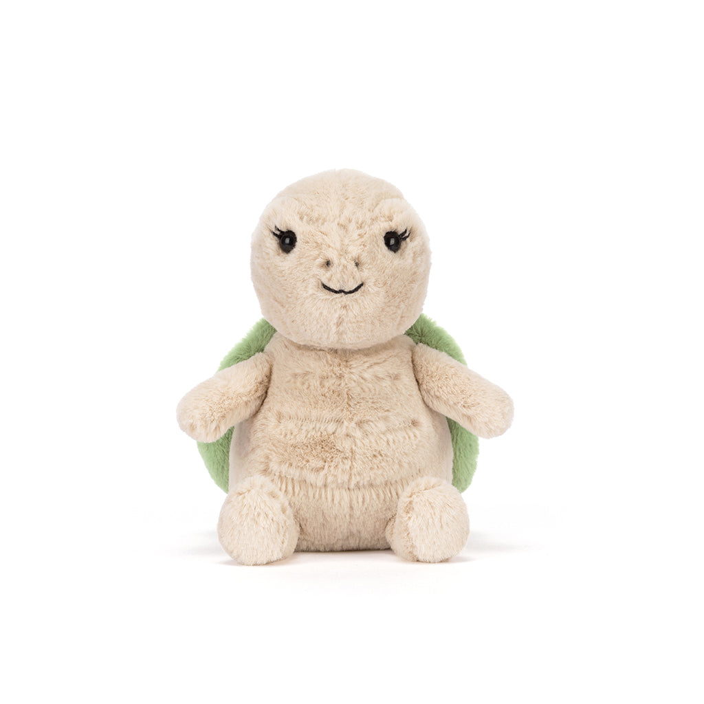Jellycat bamse, Thimble Turtle - 16 cm