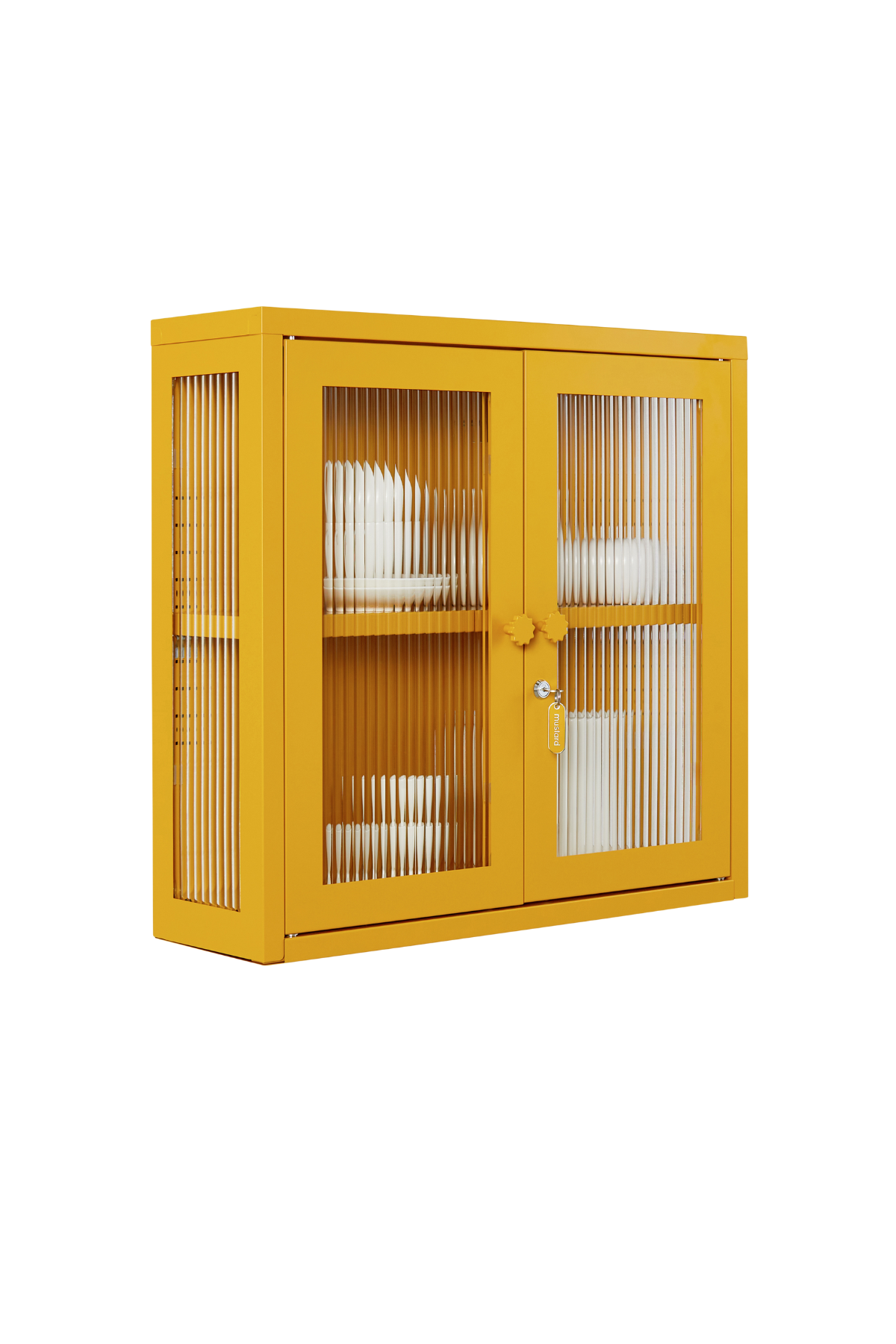 Mustard Made The Kit vitrineskab, Mustard