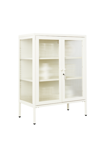 Mustard Made The Mixer skab i farven Chalk