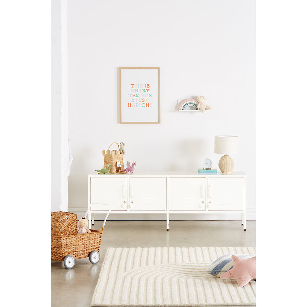 Mustard Made The Standard skab, Chalk ORDRE EFTER 11/12-25 BLIVER FØRST LEVERET I JANUAR 26