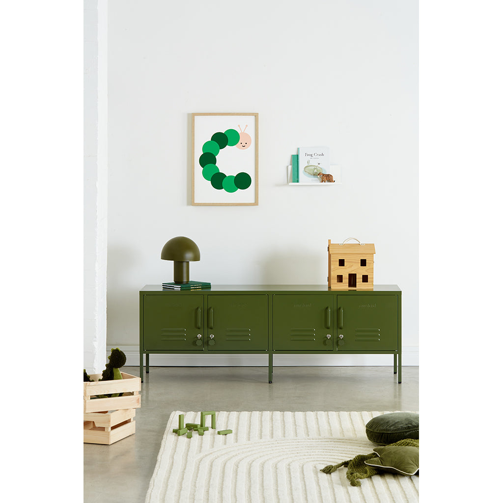 Mustard Made The Standard skab, Olive ORDRE EFTER 11/12-25 BLIVER FØRST LEVERET I JANUAR 26