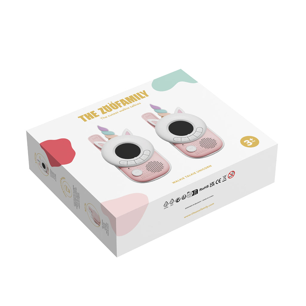 The ZooFamily, Zoo walkie talkie til børn, fra 3 år - Enhjørning