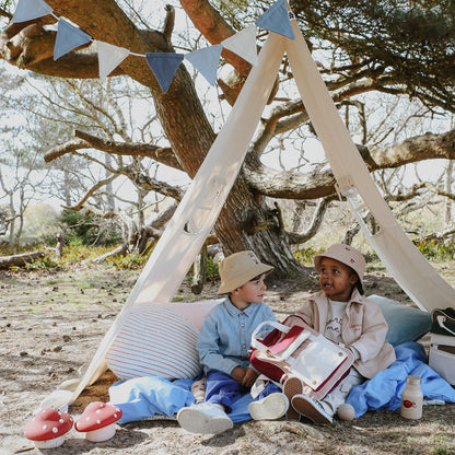 ferm Living legetelt til seng - off-white