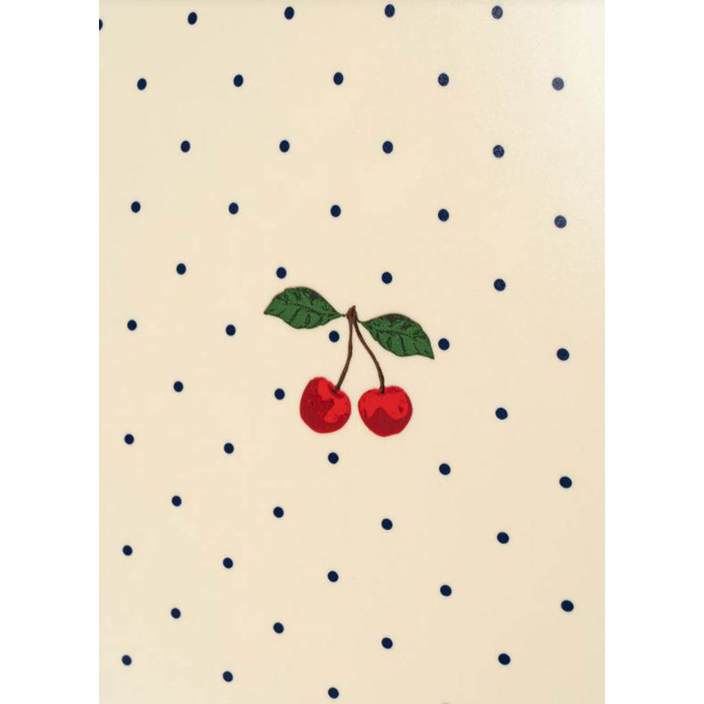 Konges Sløjd kuffert, Trolley - Navy Dots