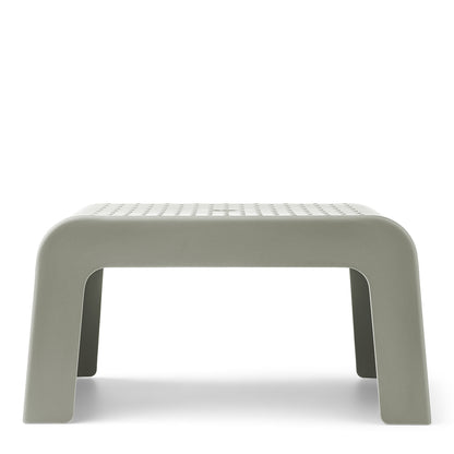 Liewood Ulla skammel i bambus og melamin, Dove blue