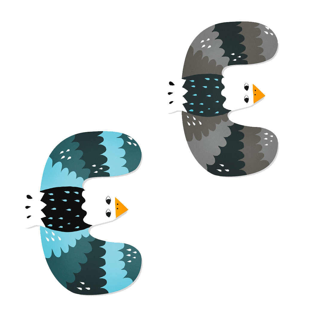 Vilac dyrebogstaver, Michelle Carlslund design - A-Å