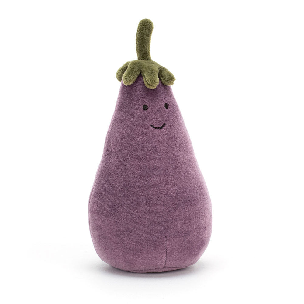 Jellycat bamse, Amuseables Aubergine - 16 cm