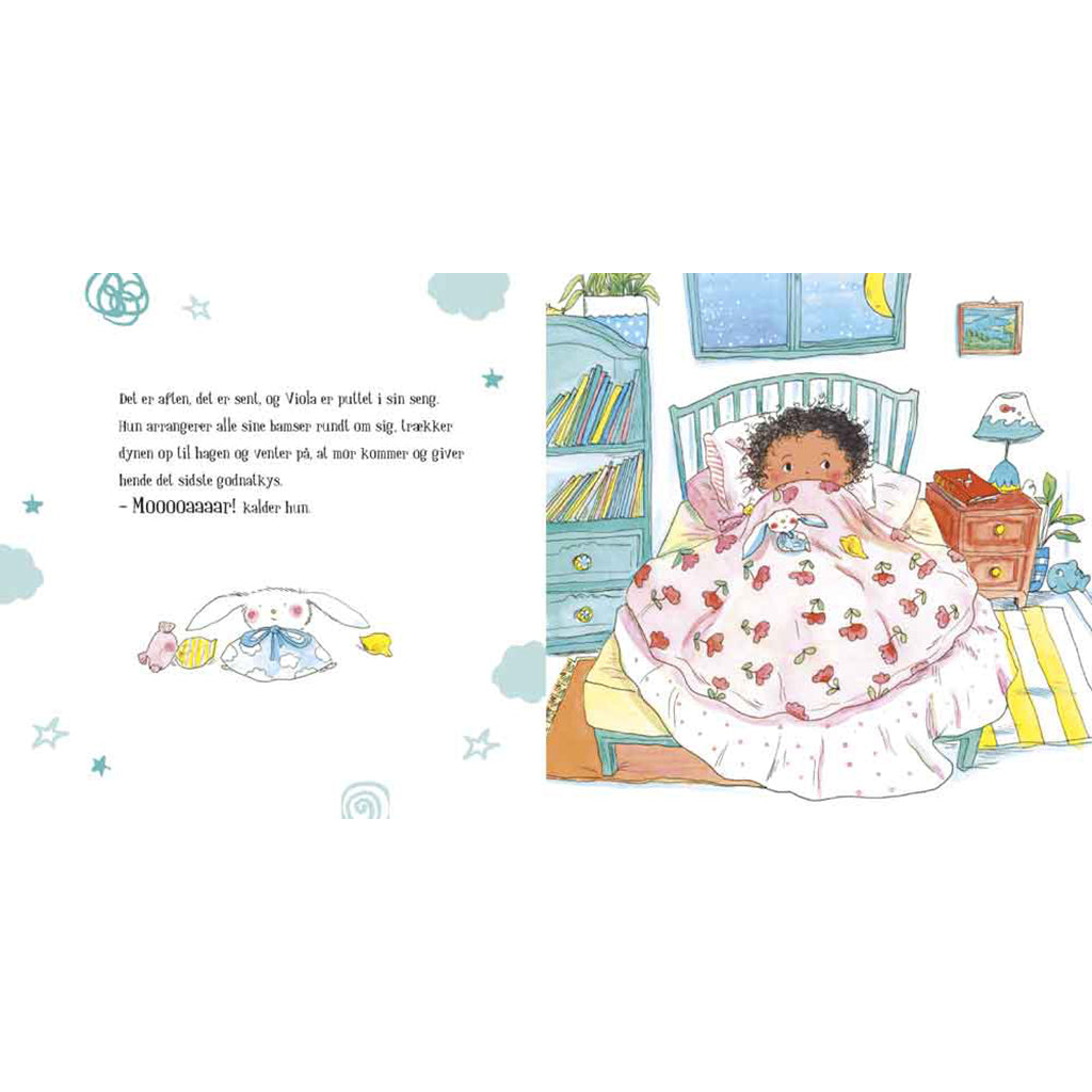 Forlaget Bolden, Min lille bog om følelser - Viola er bange for mørke