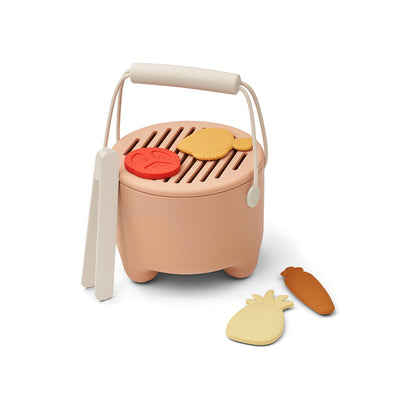 Liewood Wesley BBQ, legemad i silikone - Blue multi mix