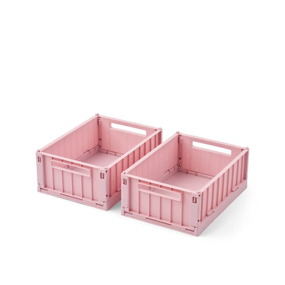 Liewood Weston foldekasse S, 2-pak - Rose Blush