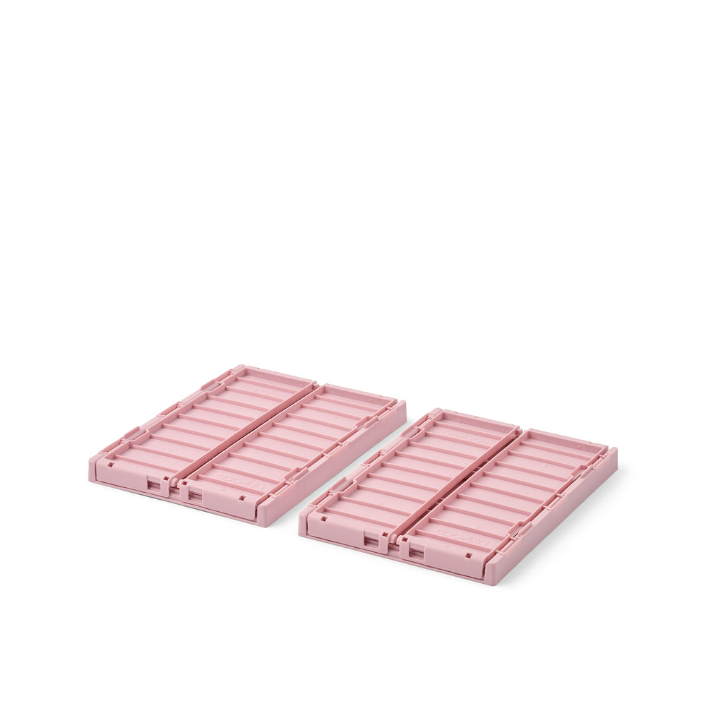 Liewood Weston foldekasse S, 2-pak - Rose Blush