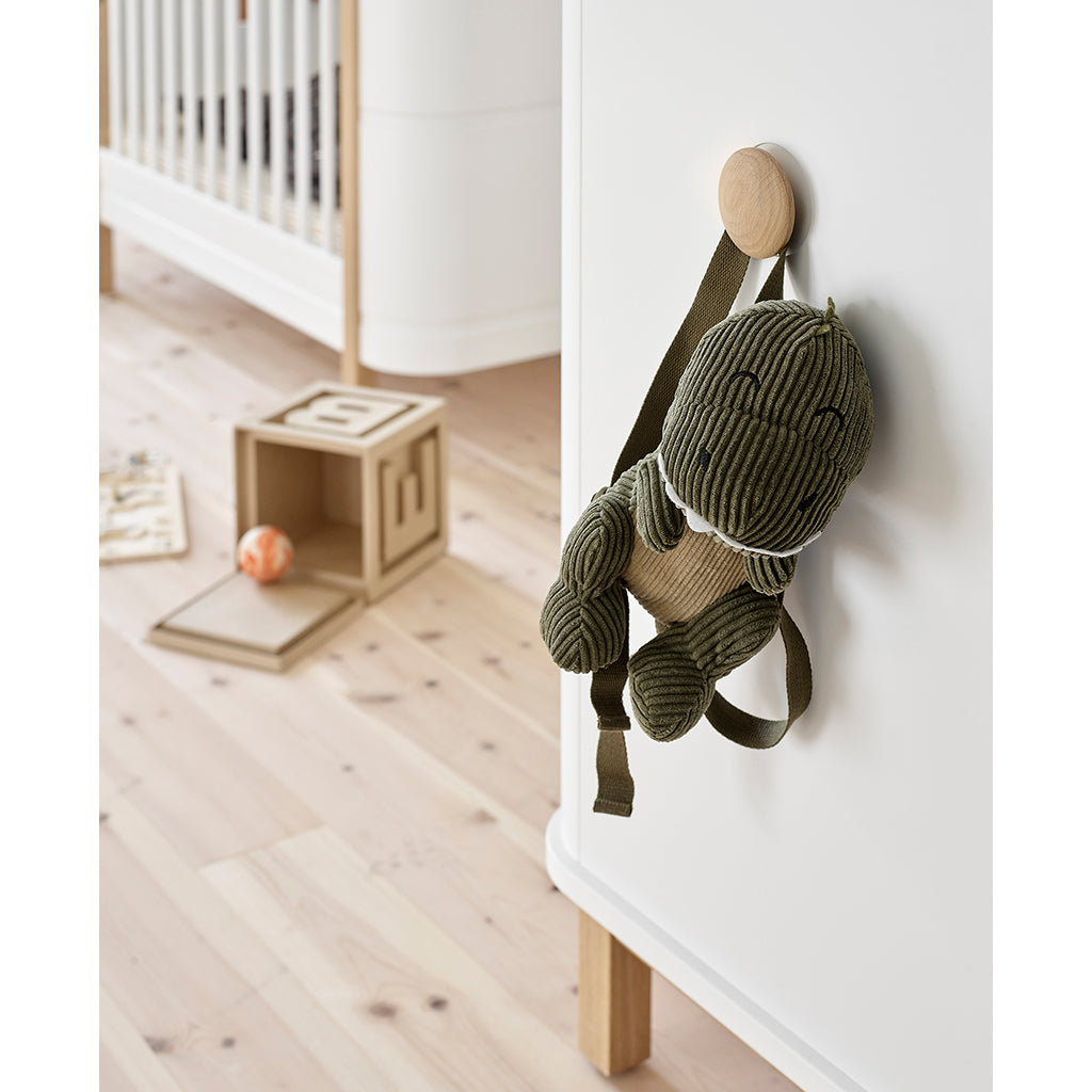 Oliver Furniture Wood kommode, m. 3 skuffer - Hvid/eg