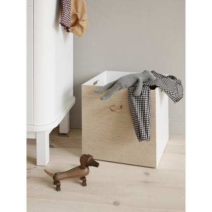 Oliver Furniture Wood kasser, eg/hvid - 2 stk