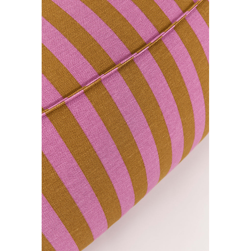 Nobodinoz Ziggy armchair, sækkestol - Pink curry stripes