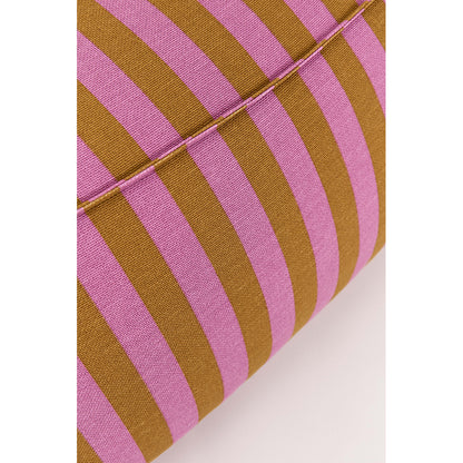 Nobodinoz Ziggy armchair, sækkestol - Pink curry stripes