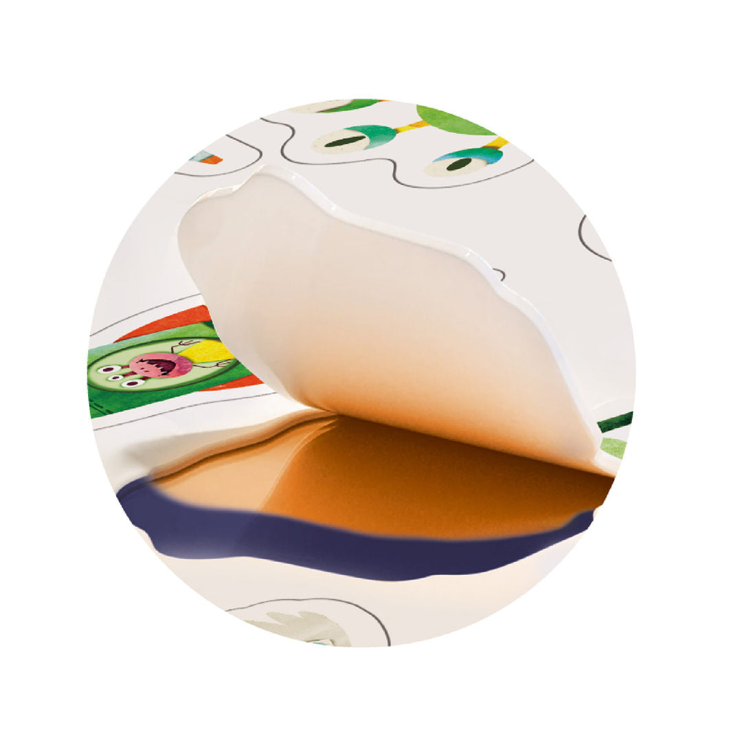 mierEdu -  Jelly Stickers 38 stk - Flytbare - Astronaut