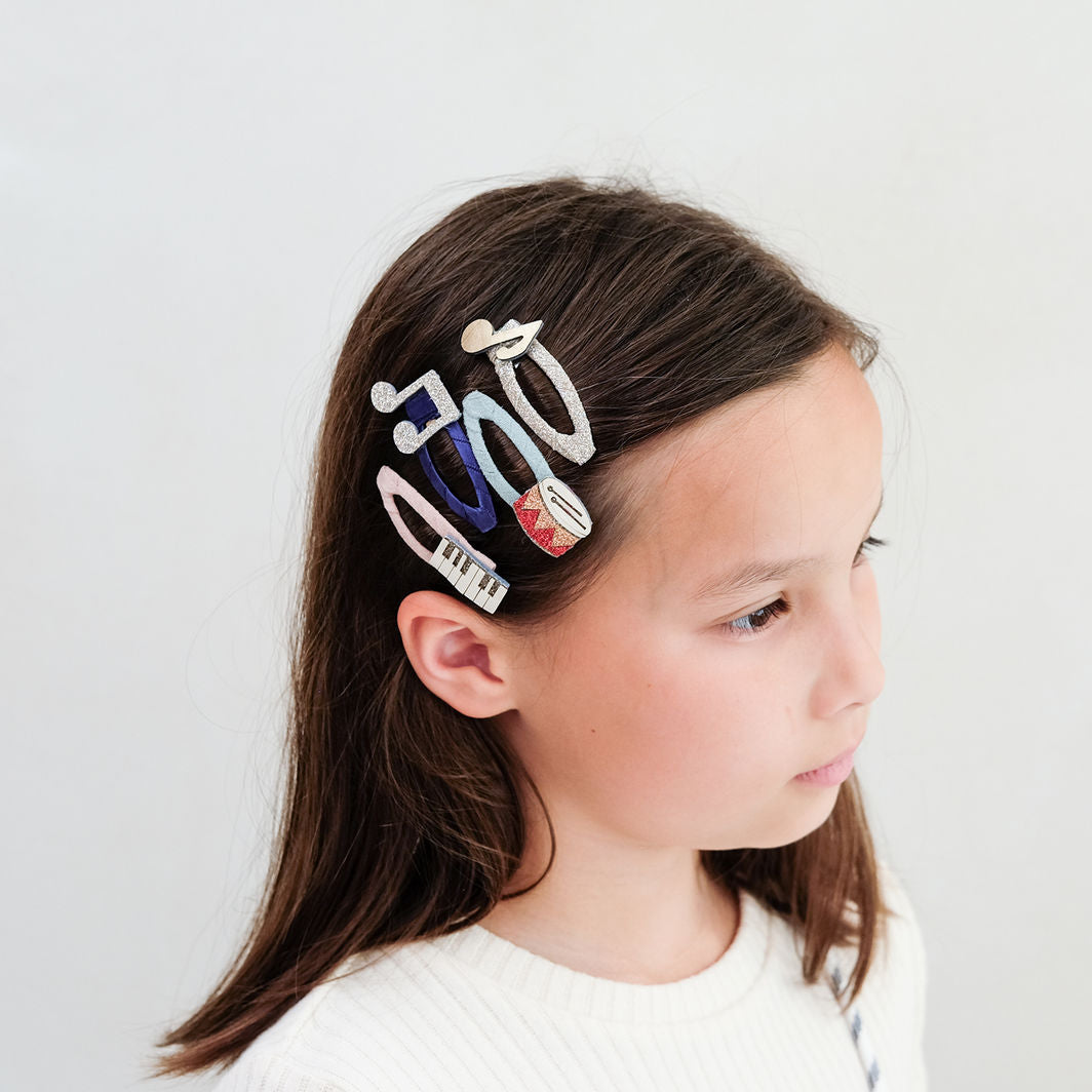 Mimi &amp; Lula - 4 hårspænder - Music Circus