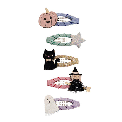 Mimi &amp; Lula 5 Hårspænder - Mini Hallowen