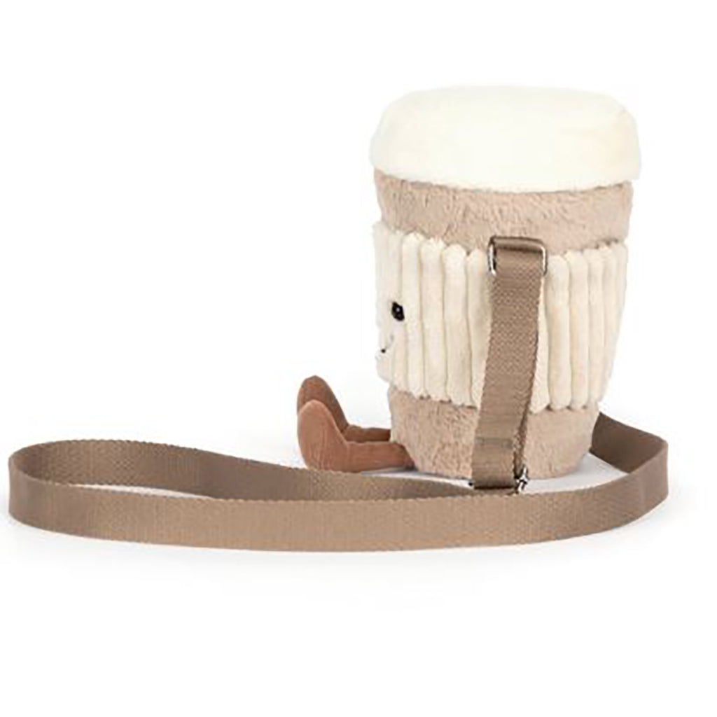 Jellycat børnetaske, Amuseables Perkle Coffee skuldertaske