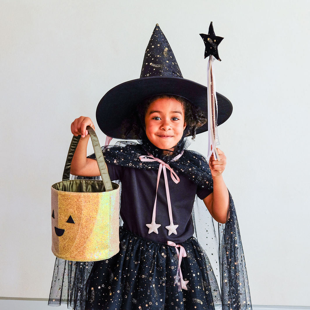 Mimi &amp; Lula Trick or Treat slikspand - Glitter Pumpkin