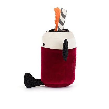 Jellycat bamse, Amuseables Vampop Drink - 16 cm