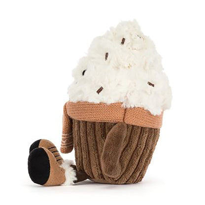 Jellycat bamse, Amuseables Hot Chocolate - 19 cm