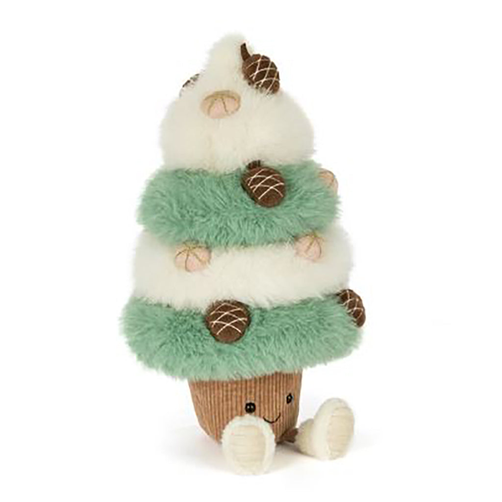Jellycat bamse, Amuseables Pinecone Tree - 35 cm